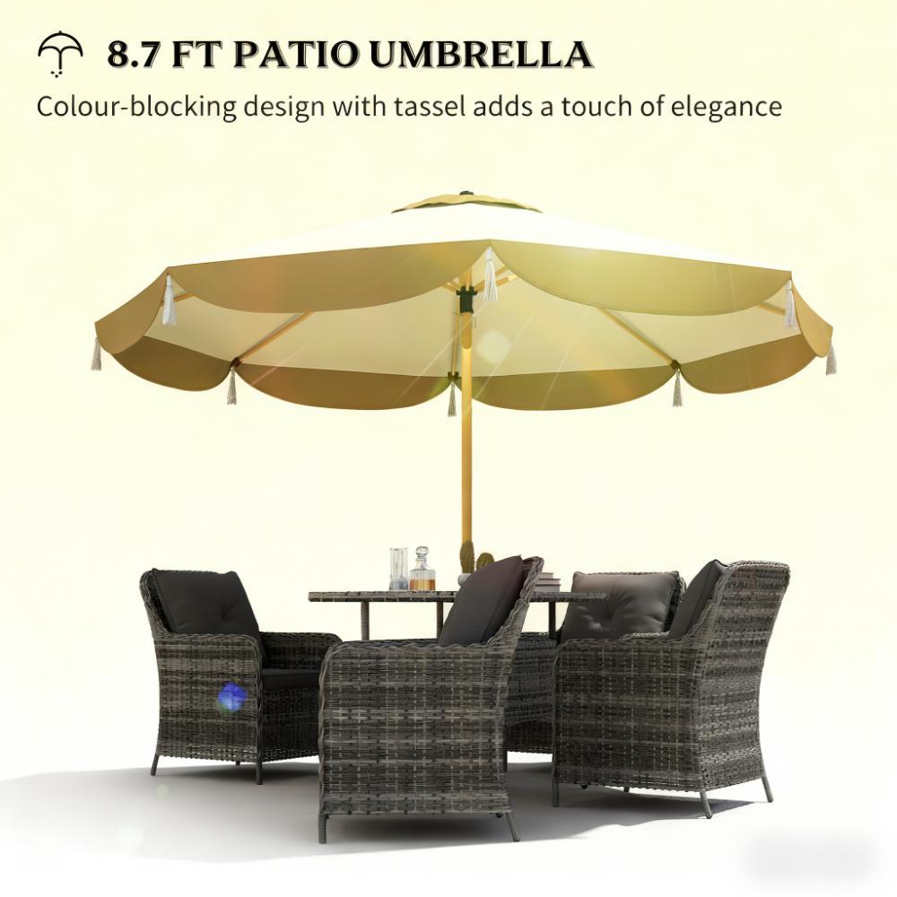 Vented Patio Table Umbrella