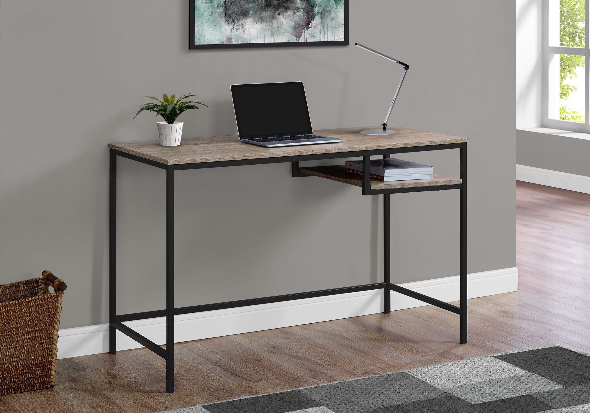 Computer Desk For Home Office, Compact Modern Design