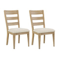 Upholstered Dining Chair (Set of 2) - Brown