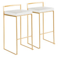 Fuji - Contemporary / Glam & Quality Construction Barstool