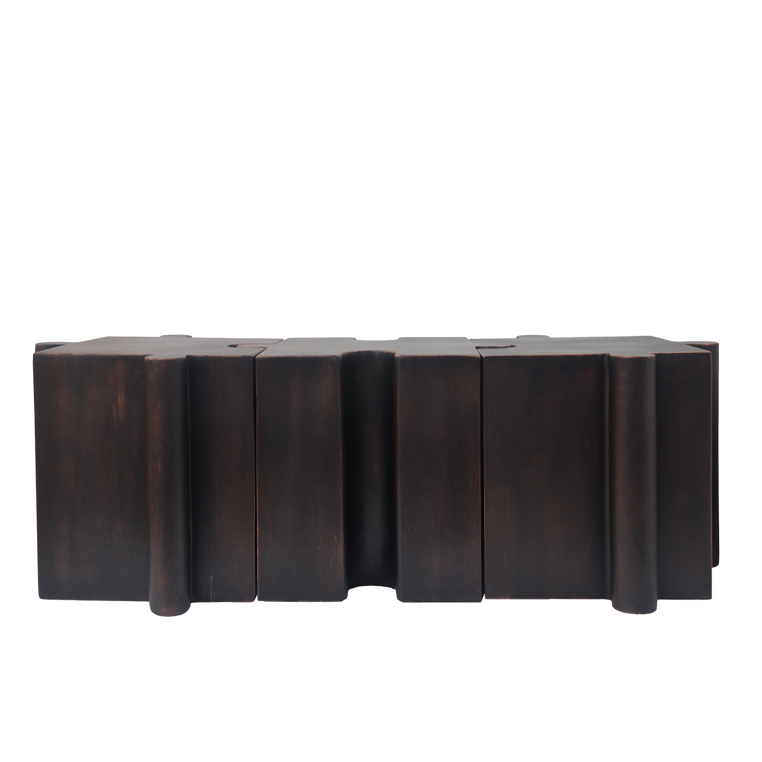3-Piece Artistic Puzzle Table Set