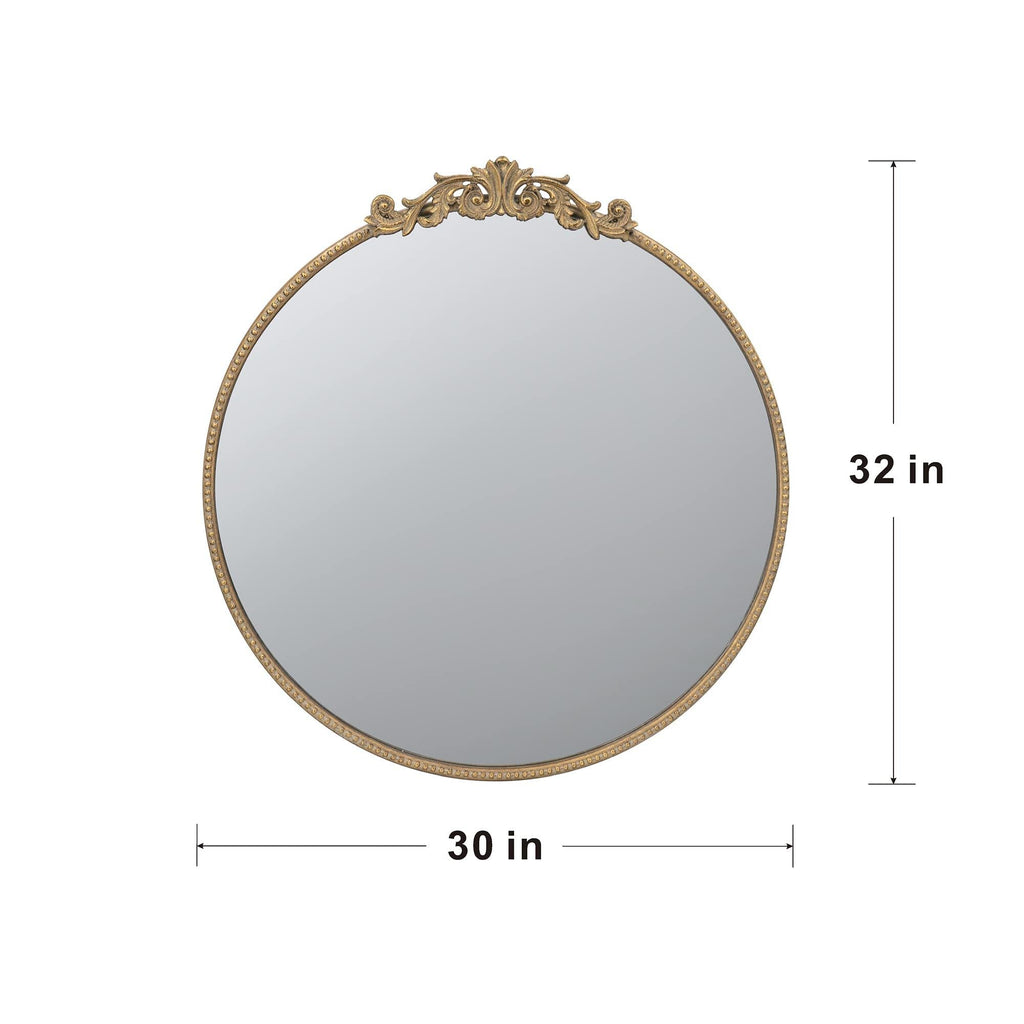 Classic Design Mirror With Baroque Inspired Frame