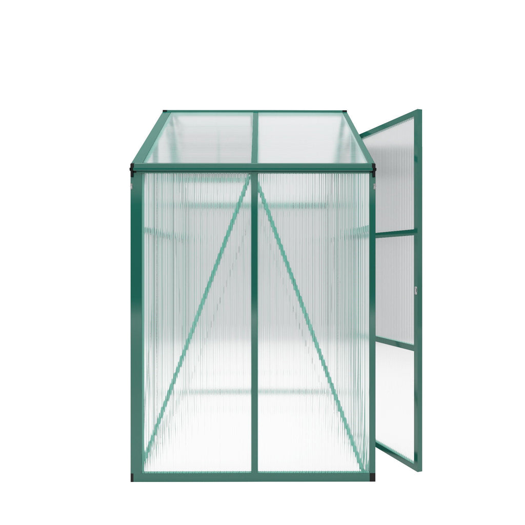Polycarbonate Walk-In house, Raised Base For Outdoor In All Season