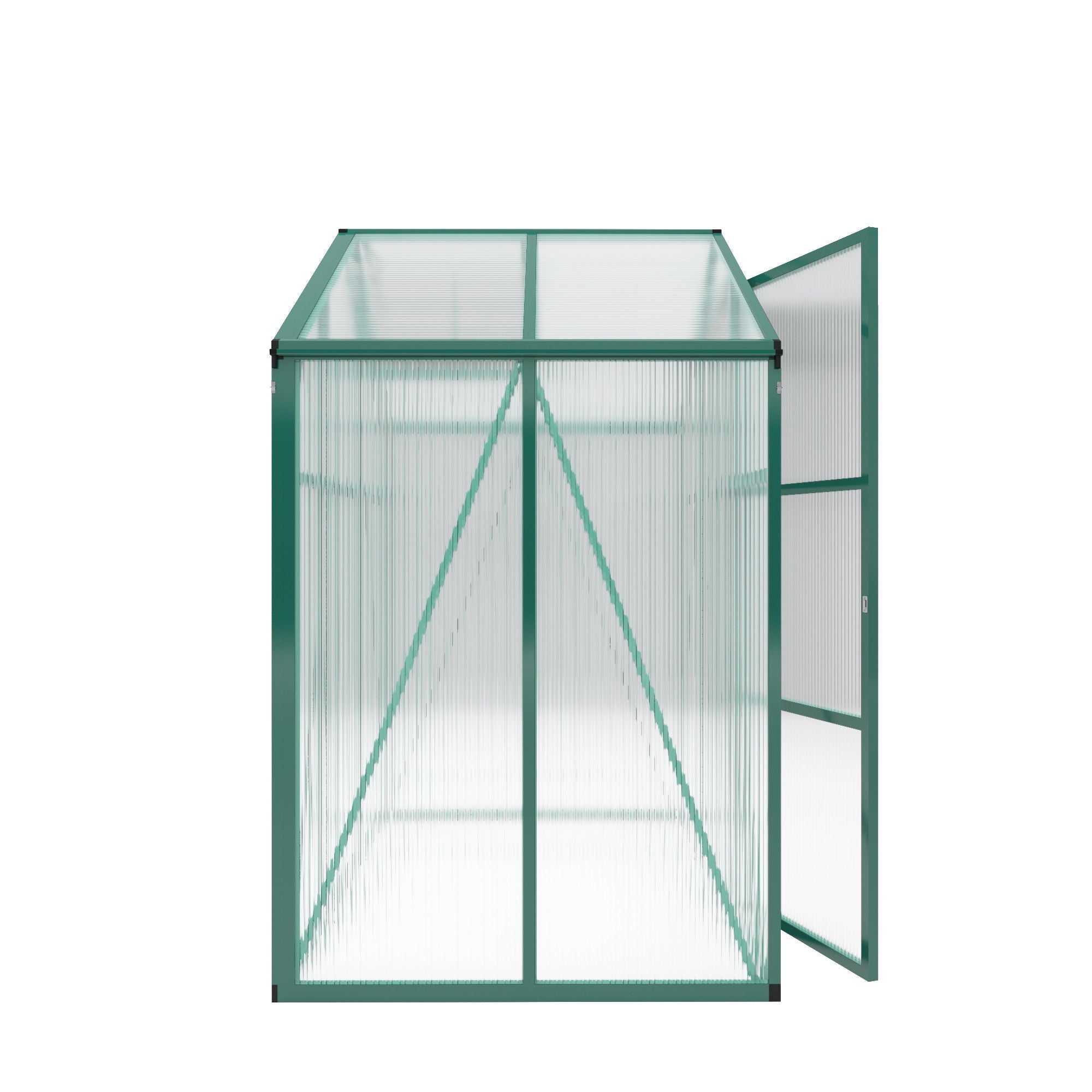 Polycarbonate Walk-In house, Raised Base For Outdoor In All Season