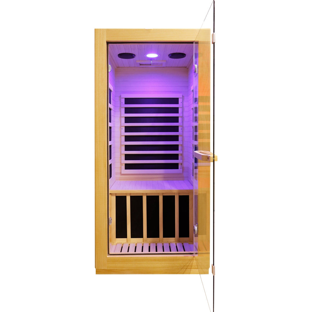 infrared sauna room single room