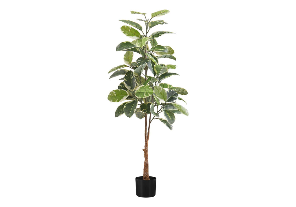 52" Tall Artificial Rubber Tree Indoor Plant