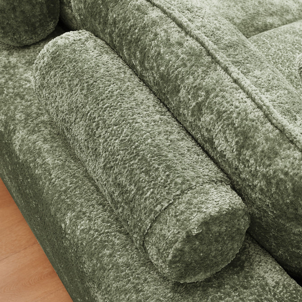 Sectional Sofa With Moveable Ottoman