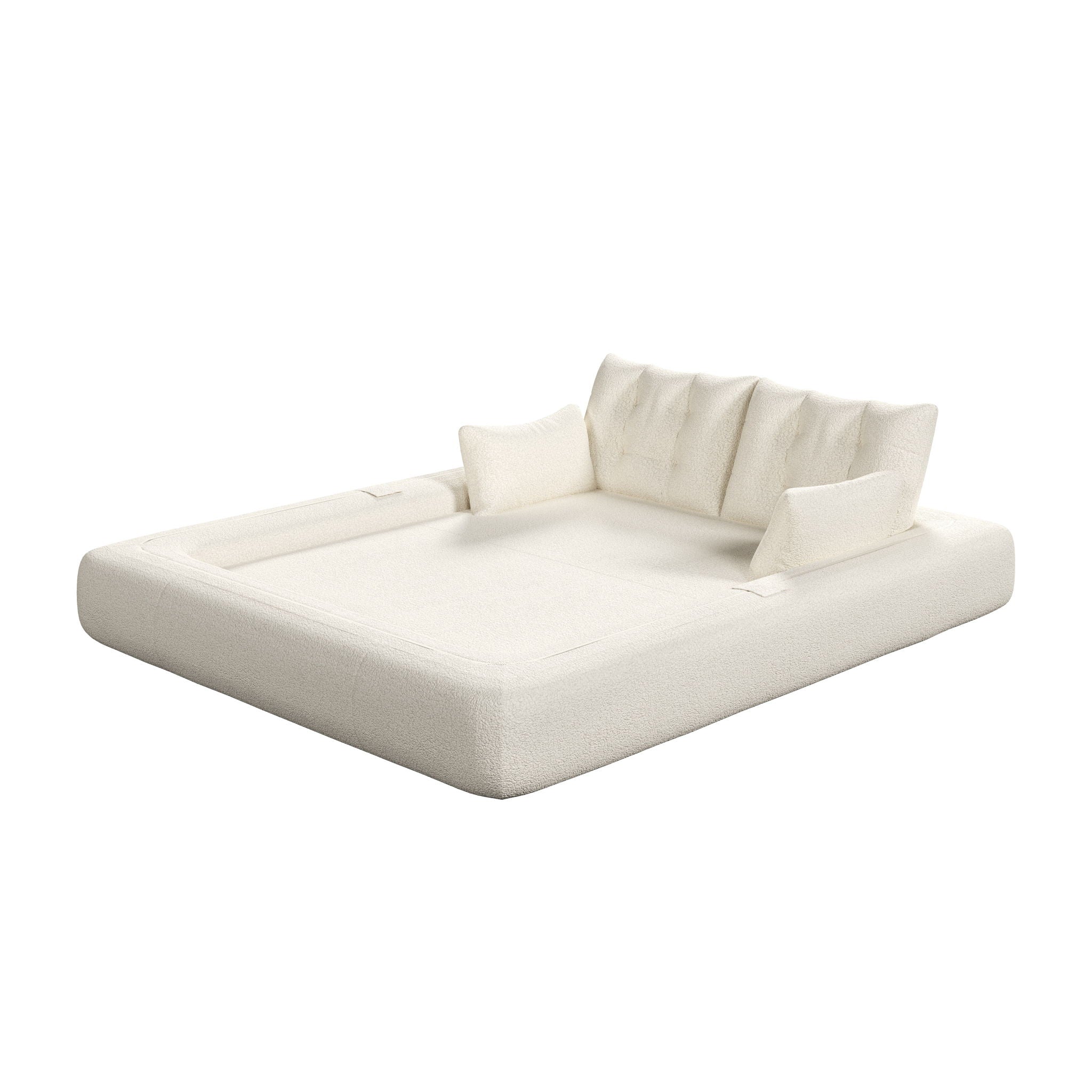 Human Dog Bed Multi Functional Foldable Sofa Bed 3 In 1