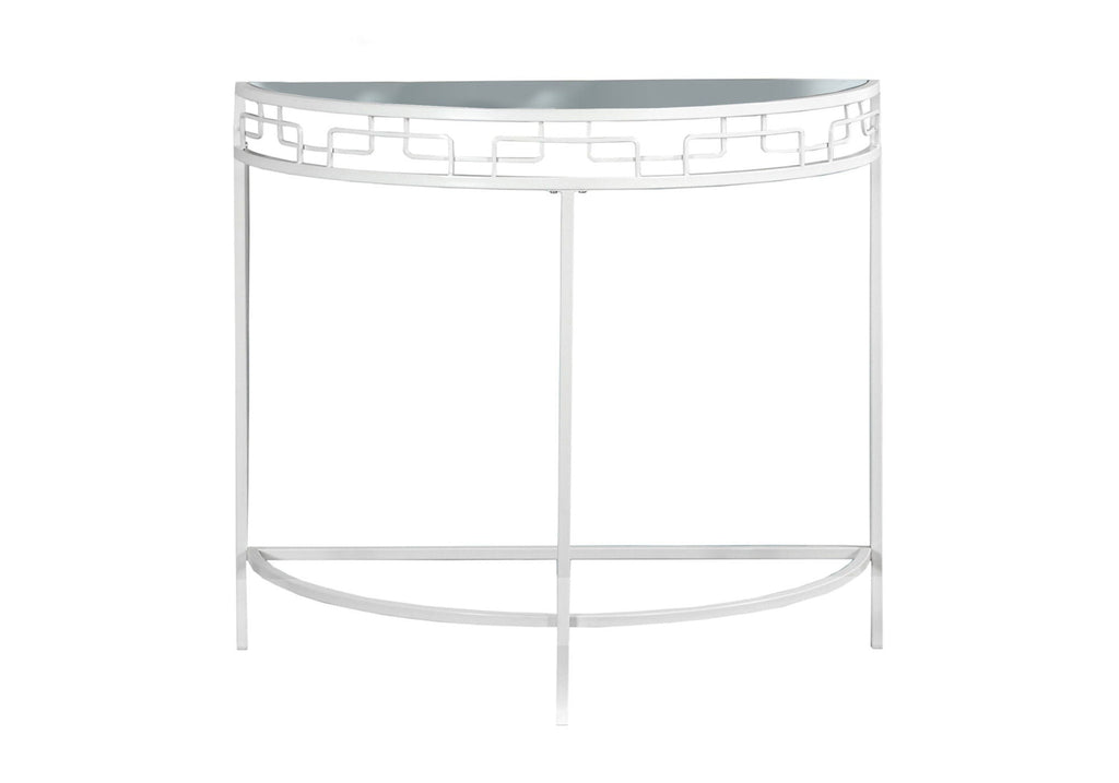 Accent Console Table for Entryway, Contemporary and Modern - White