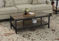 Coffee Table - Brown - Solid Wood