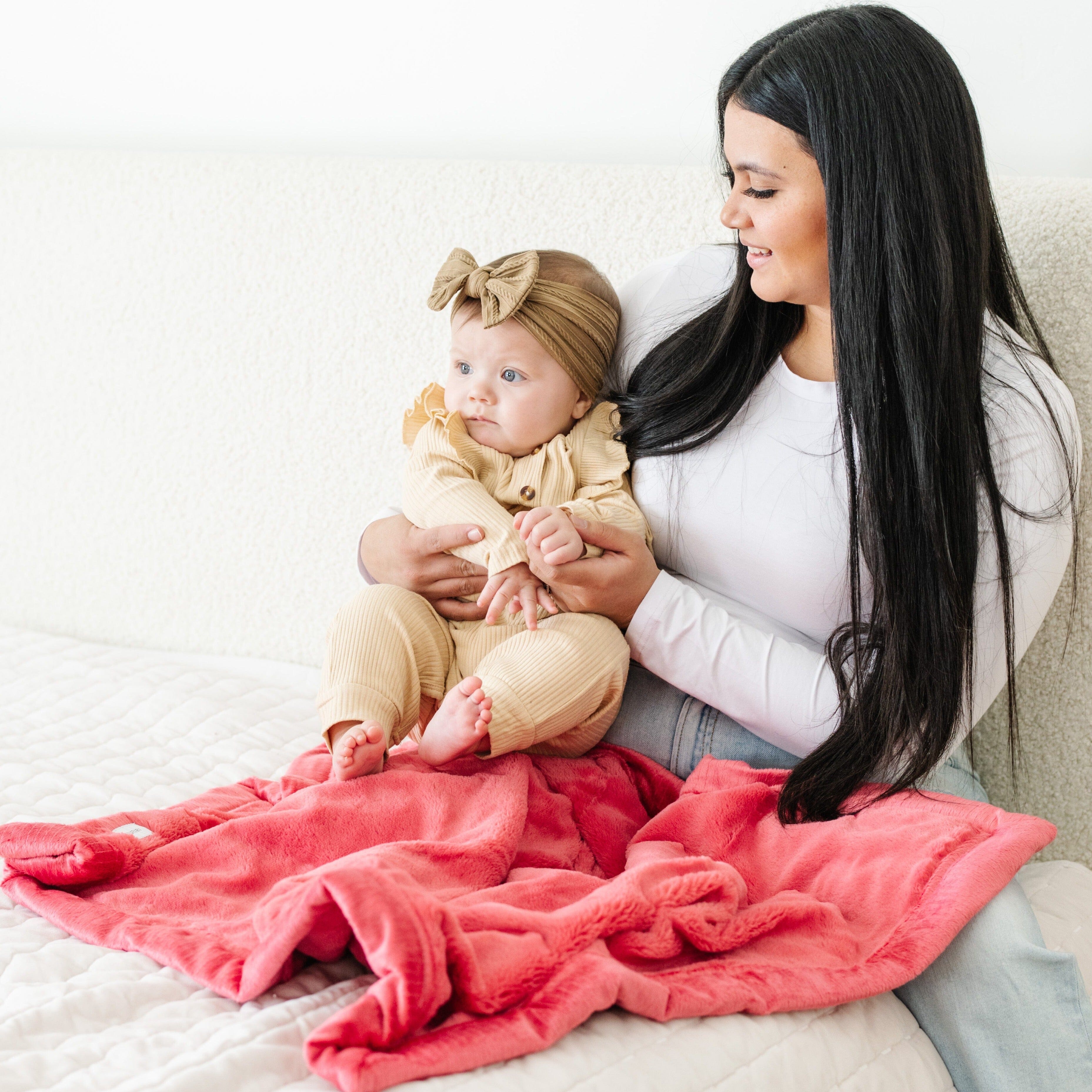 Lush Receiving Blanket 30x40 Inch by Saranoni