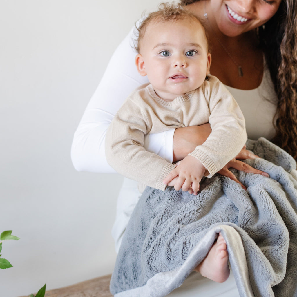 Lush Receiving Blanket 30x40 Inch by Saranoni