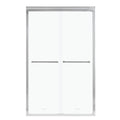 Modern Double Sliding Shower Enclosure, Tempered Glass