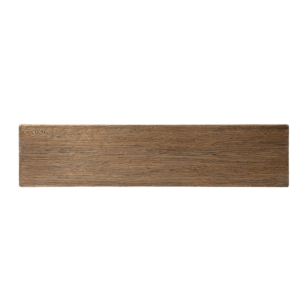 Hawthorne 60'' Solid Reclaimed Elm Trestle Console Table