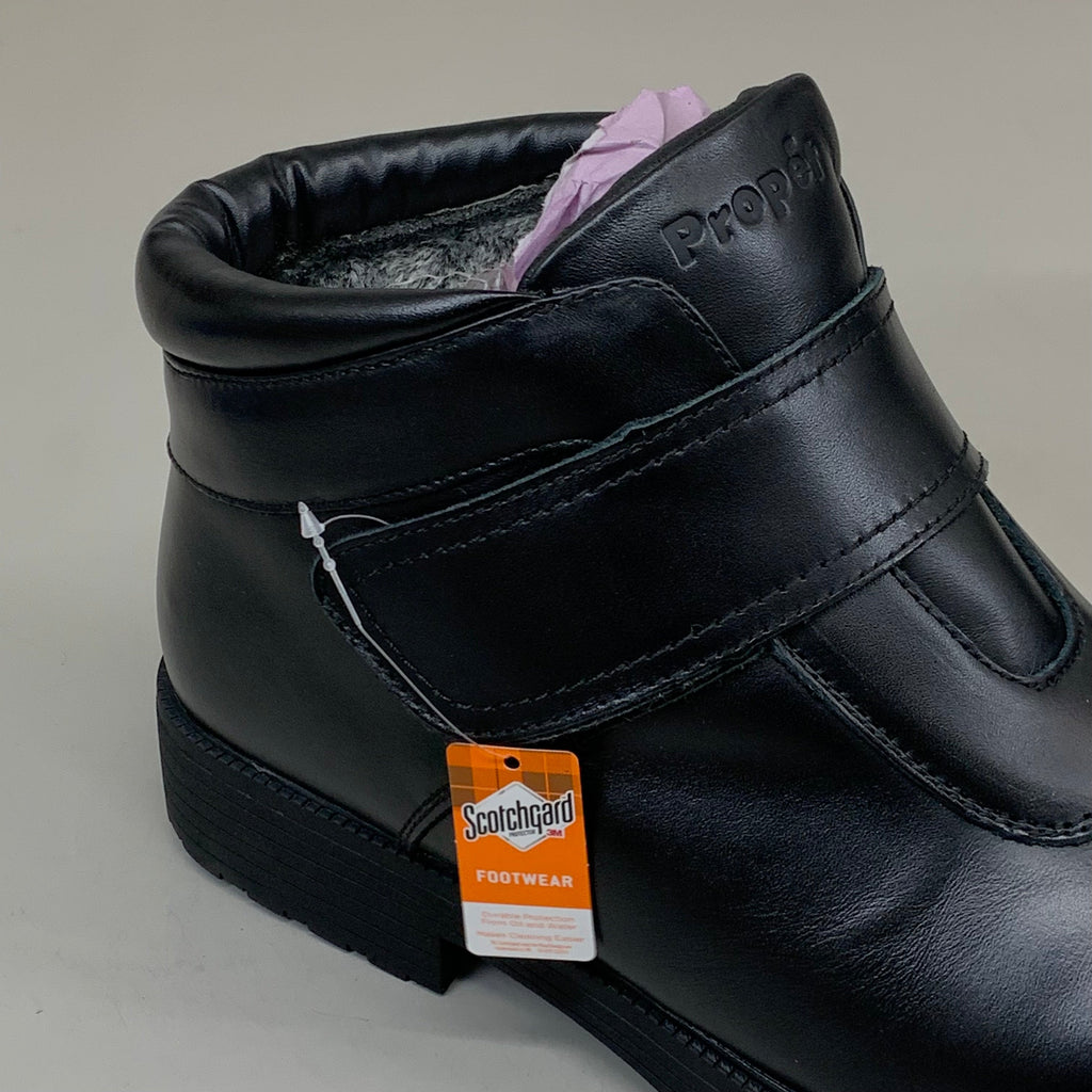 PROPET Tyler Strap Leather Boots M(D) Men's SZ 11 Black MBA003LBLKM-11
