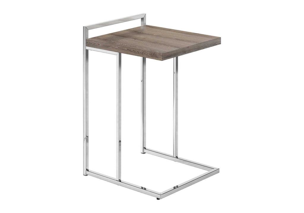 C-Shaped Accent Table, Contemporary & Modern