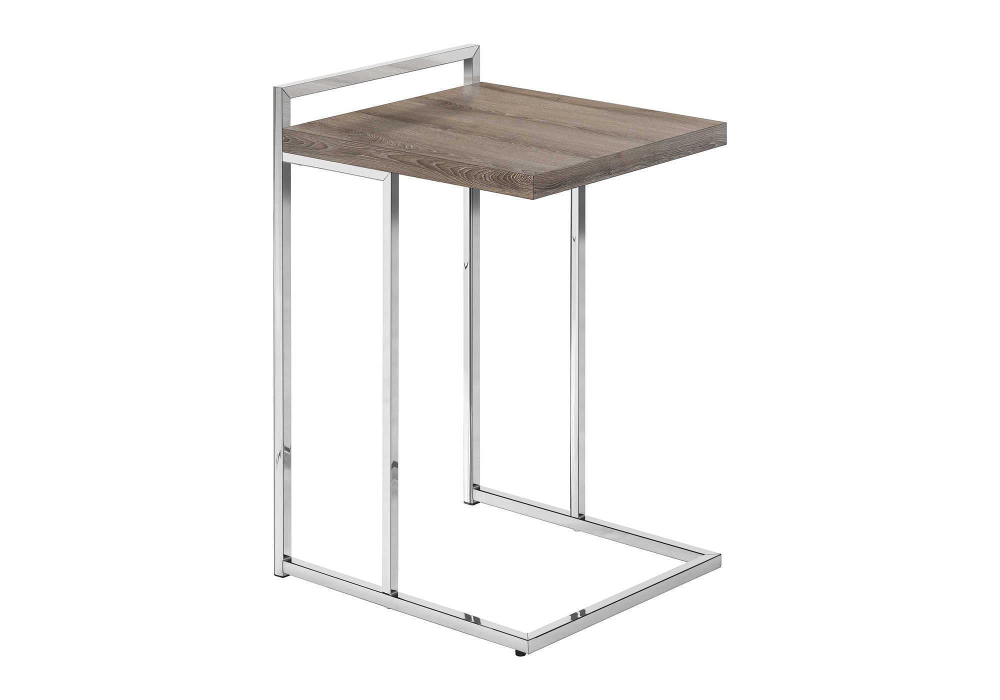 C-Shaped Accent Table, Contemporary & Modern
