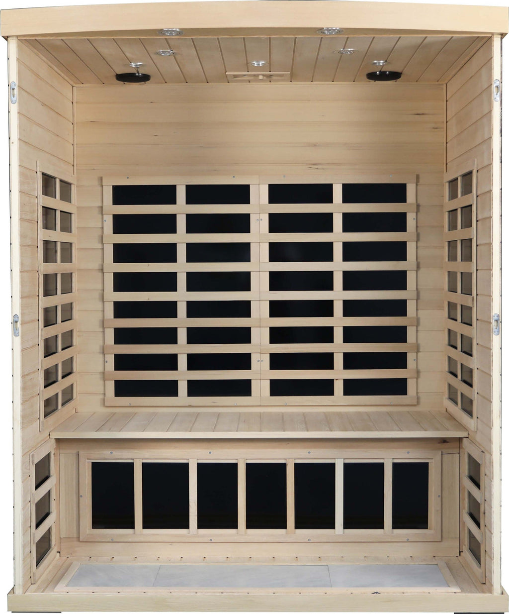 Low EMF Three person Far infrared sauna room (Front & Rear)