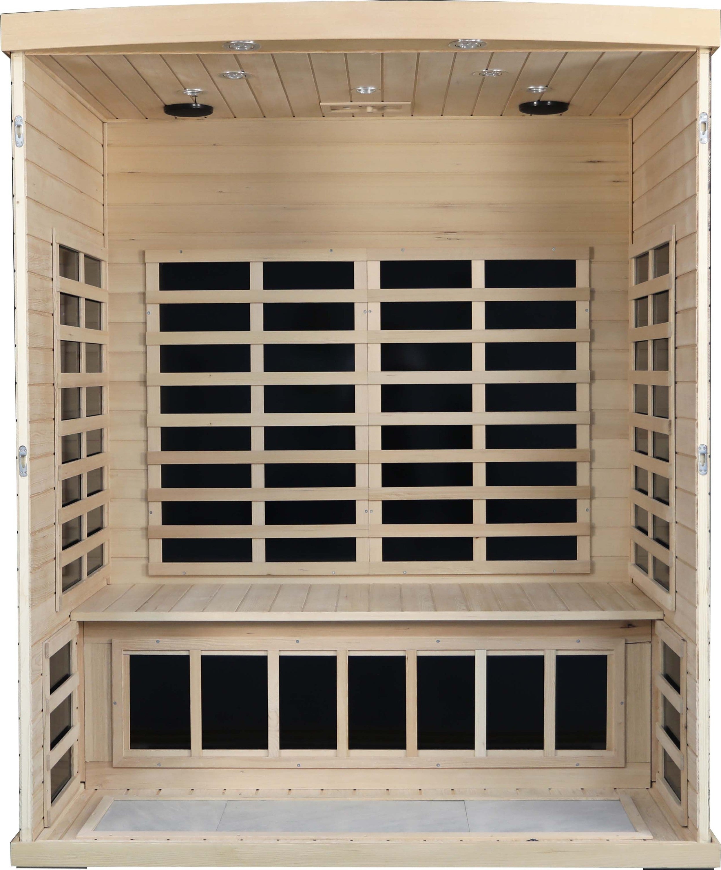 Low EMF Three person Far infrared sauna room (Front & Rear)
