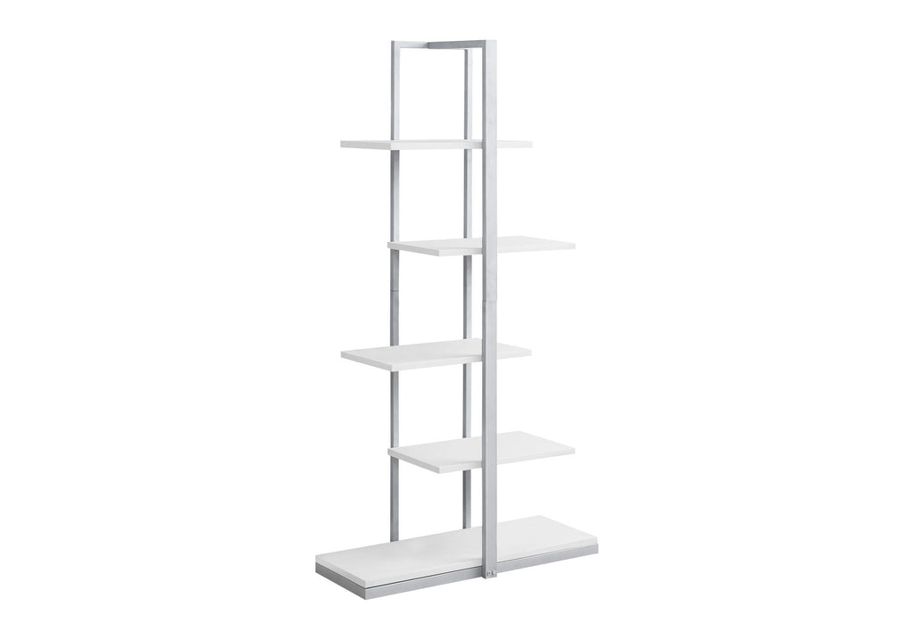 Bookshelf, Bookcase, Etagere, 5 Tier for Office, Contemporary & Modern