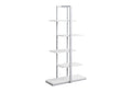 Bookshelf, Bookcase, Etagere, 5 Tier for Office, Contemporary & Modern