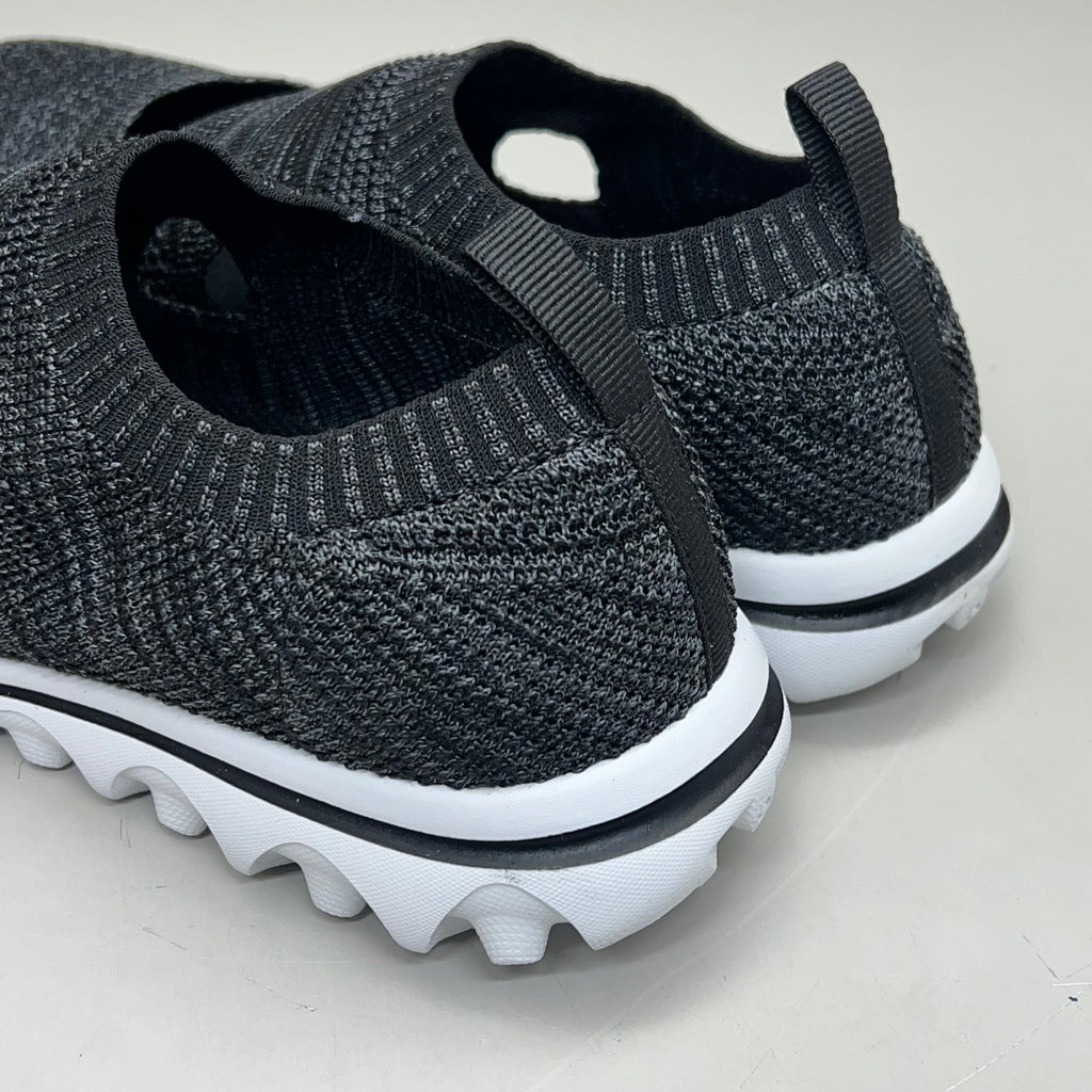 PROPET Travel Activ Avid Knit Shoe Women's Sz 10 Width M(B) Black WAT064M
