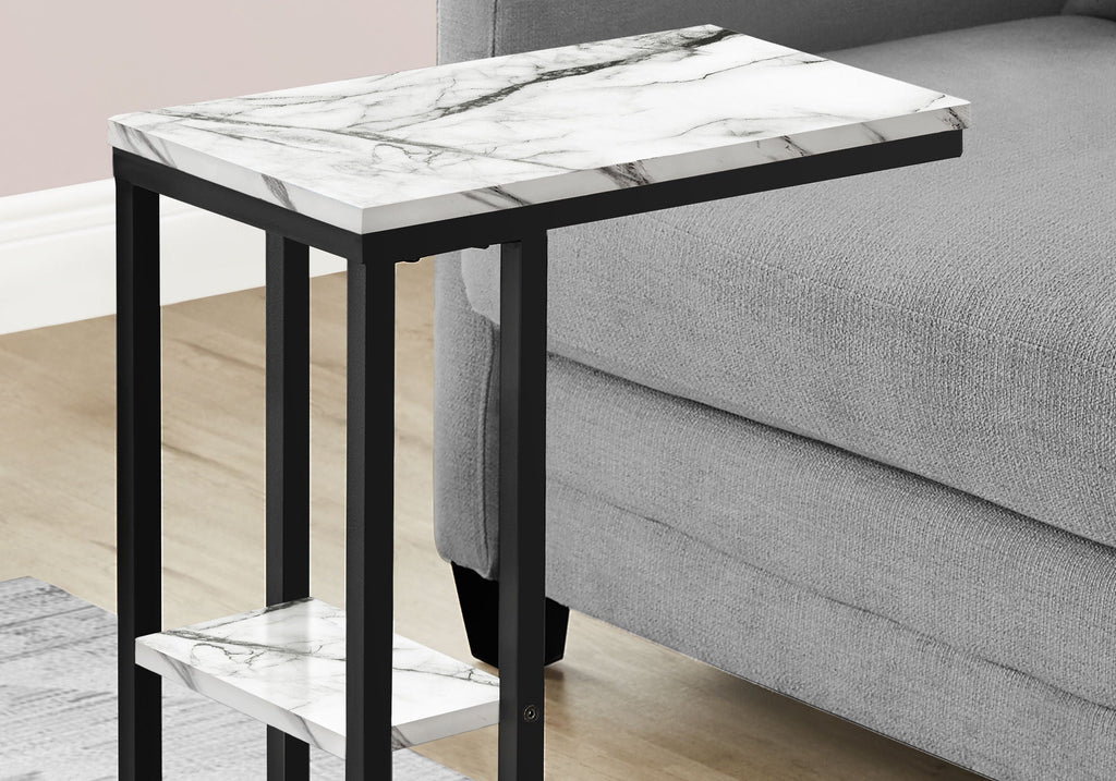 Accent Table C-Shaped - Contemporary Modern
