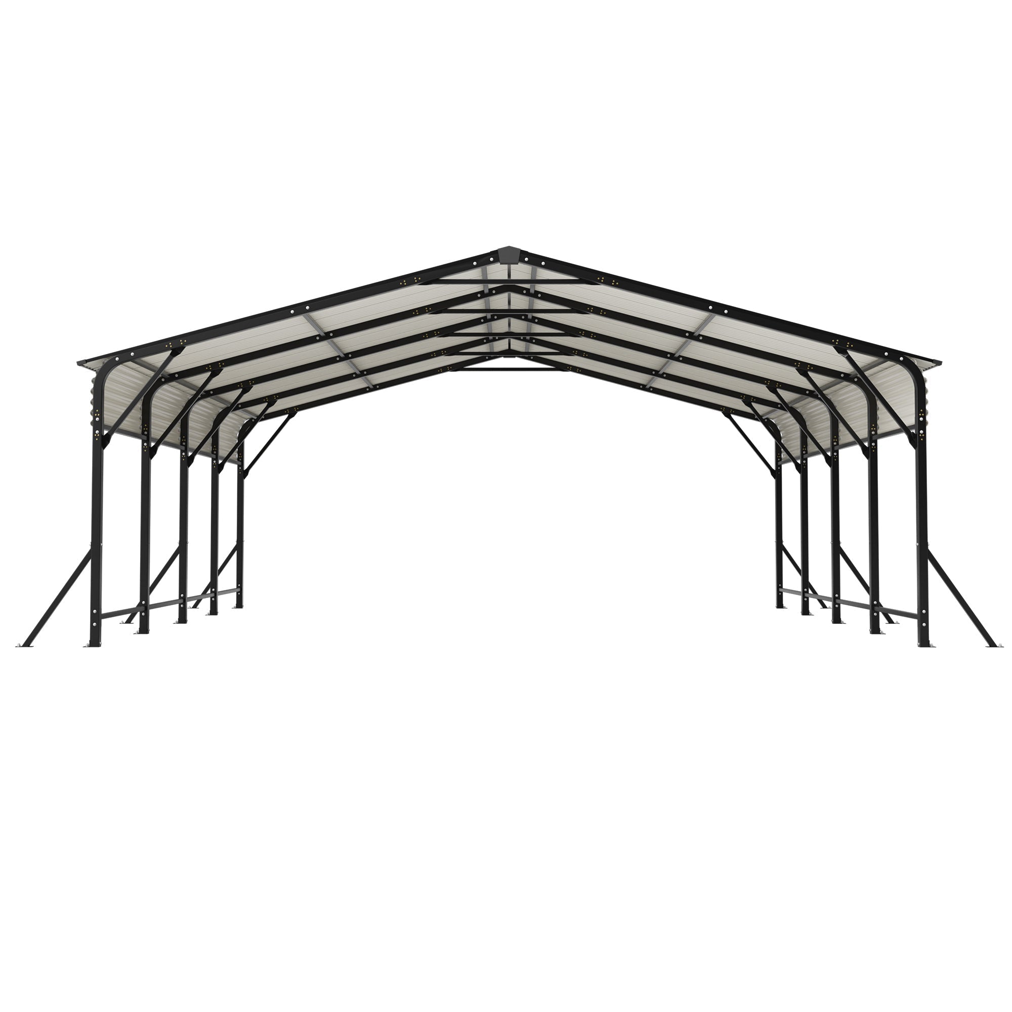 20'x20' Galvanated Steel Carport Canopy