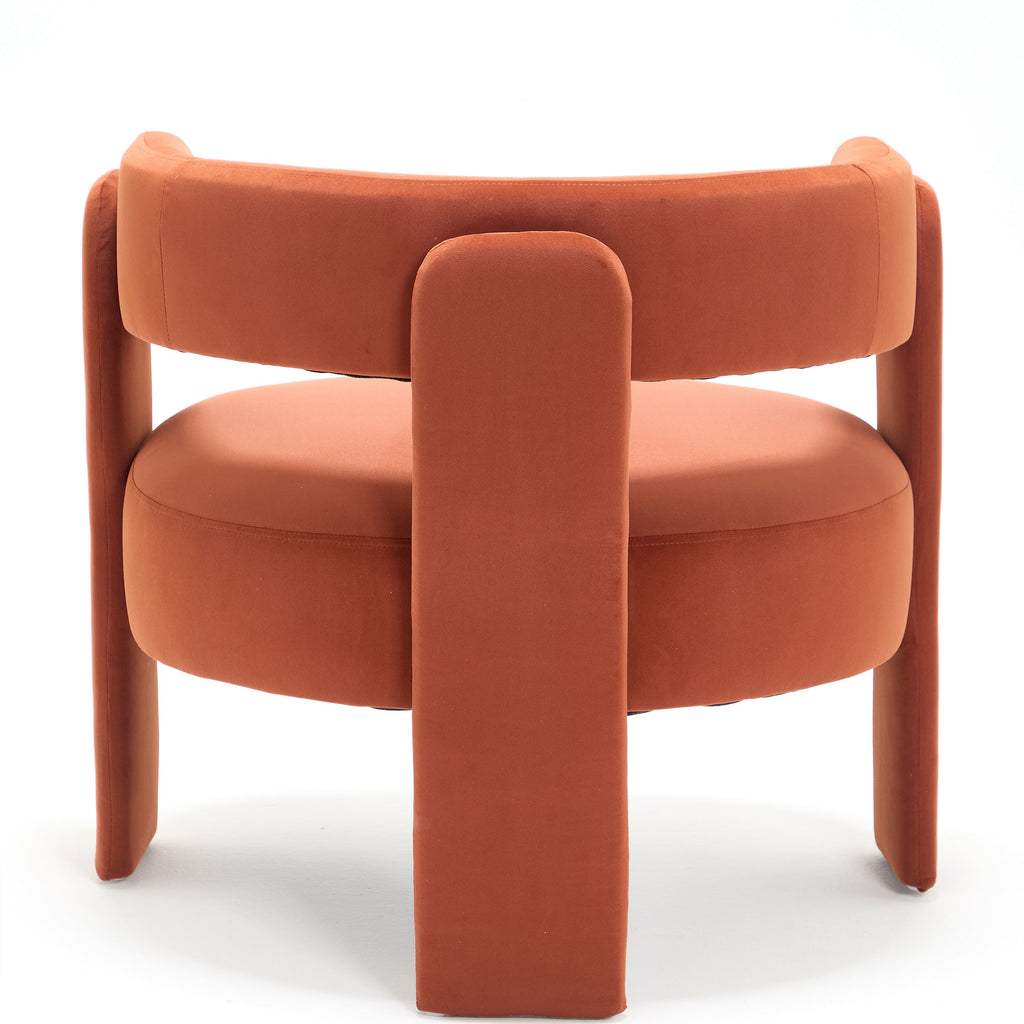 Accent Chair for Living Room, Velvet Comfy Single Sofa Chair