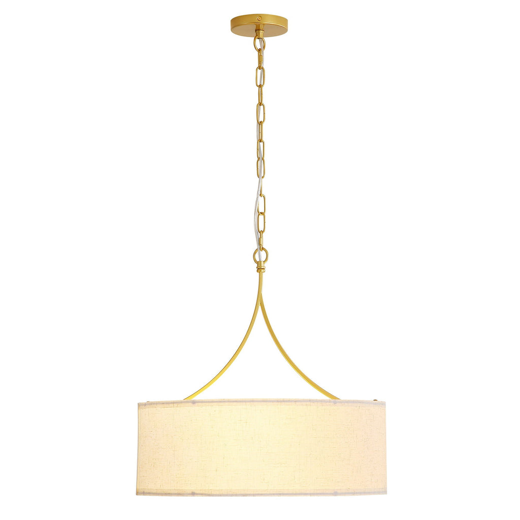 3 Light Drum Pendant Light