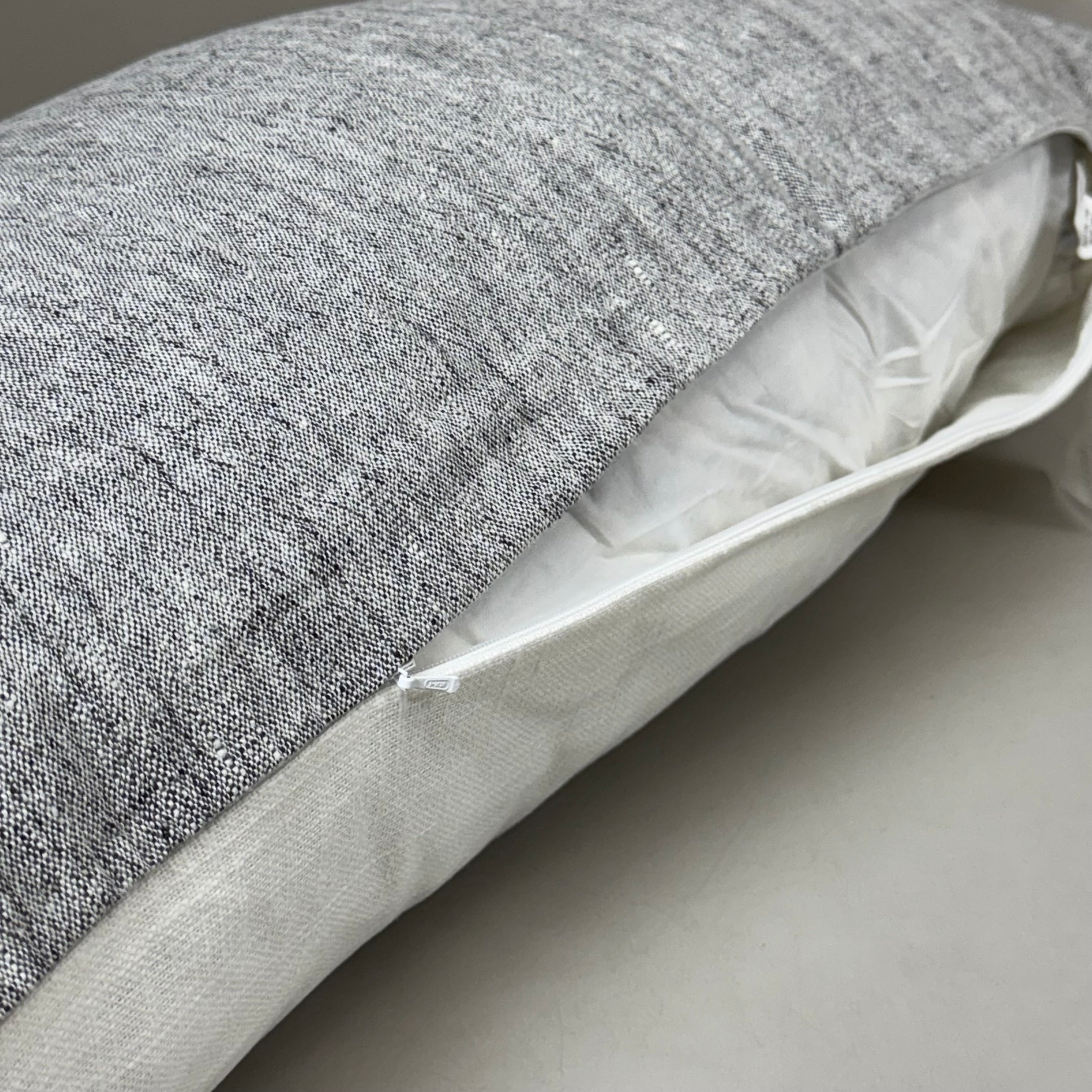 VILLA RN 16"x36" Stillness ST Lima Dark Grey Pillow
