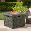 33' SQUARE MGO FIRE PIT - 40000 BTU.