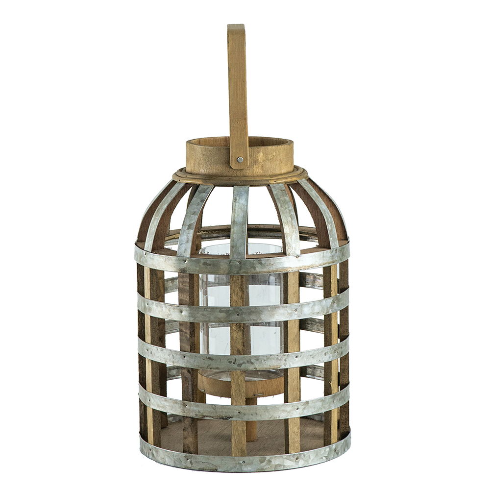 Decorative Lantern With Handle Wooden Lantern For Indoor Outdoor Home Garden Wedding