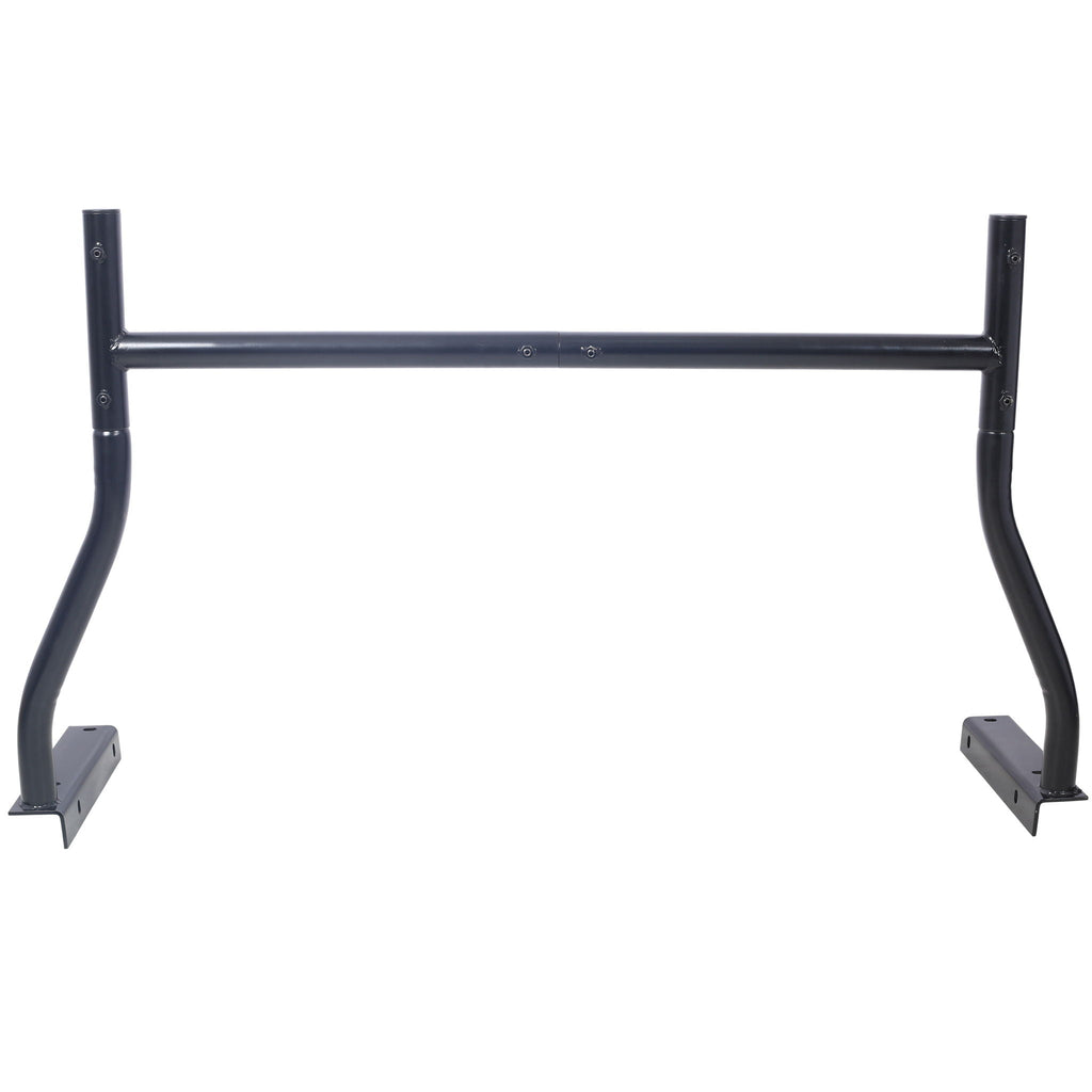 Universal Pick-Up Truck Rack 650 Lbs Adjustable Fit 2 Bars Utility Ladder Truck Cargo Rack - Black