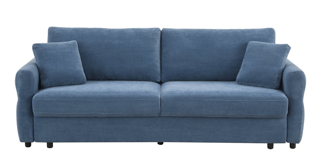 Haran Fabric Pull-Out Sleeper with Storage