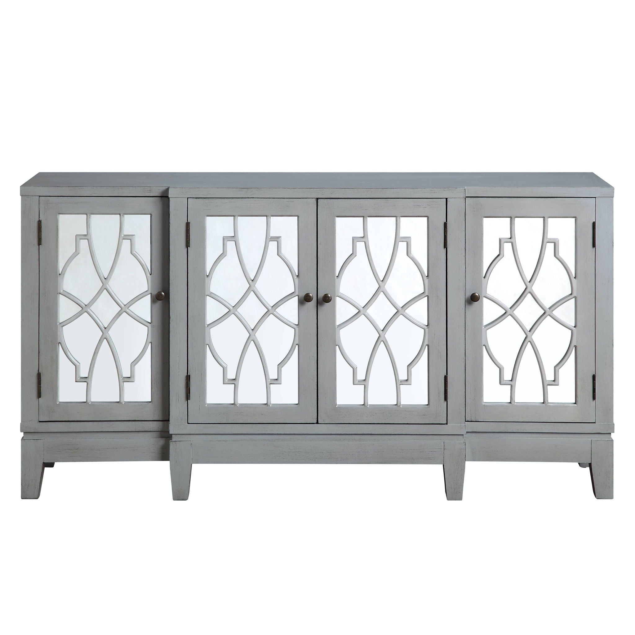 Magdi Console Cabinet - Antique Gray