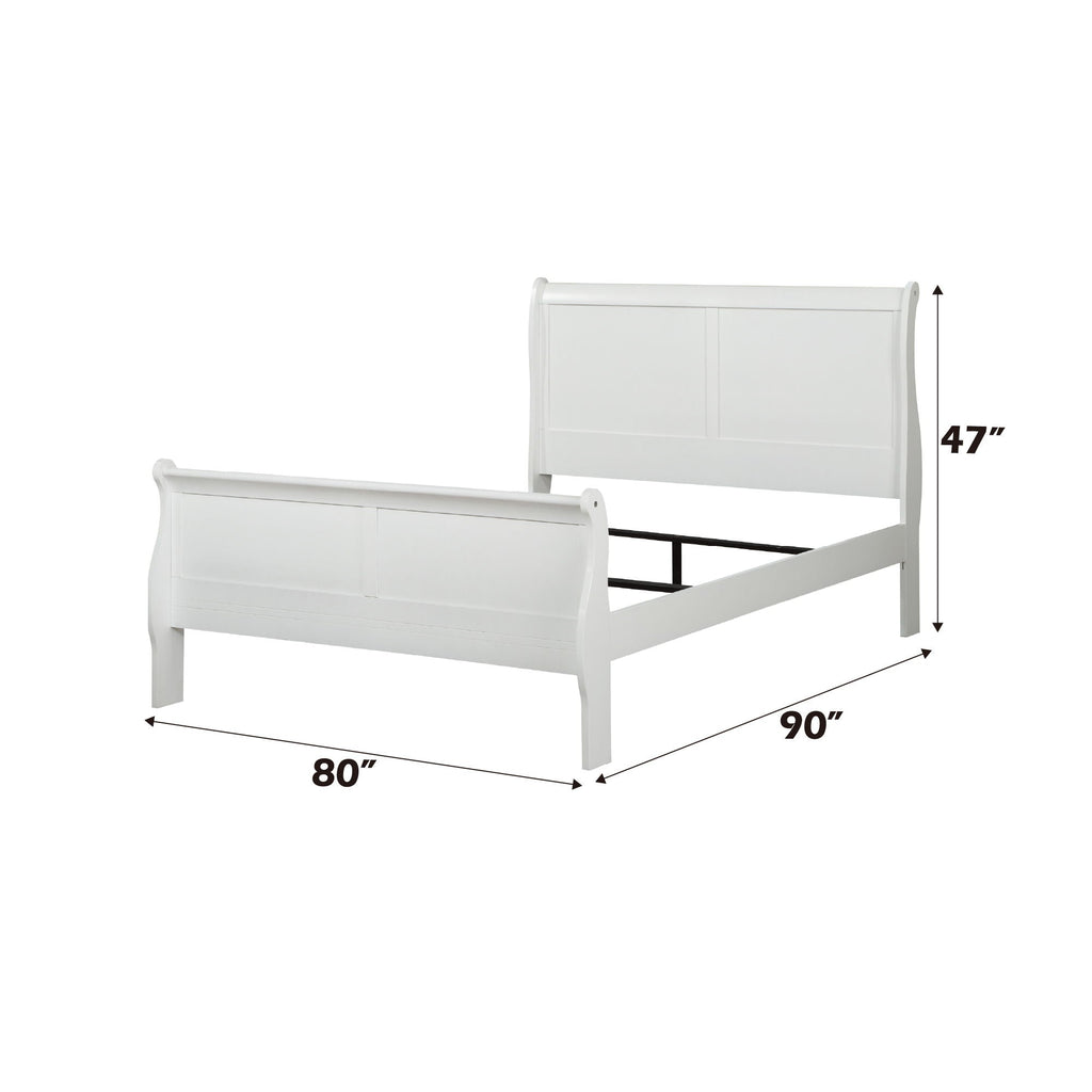 Louis Philippe Sleigh Bedroom Set