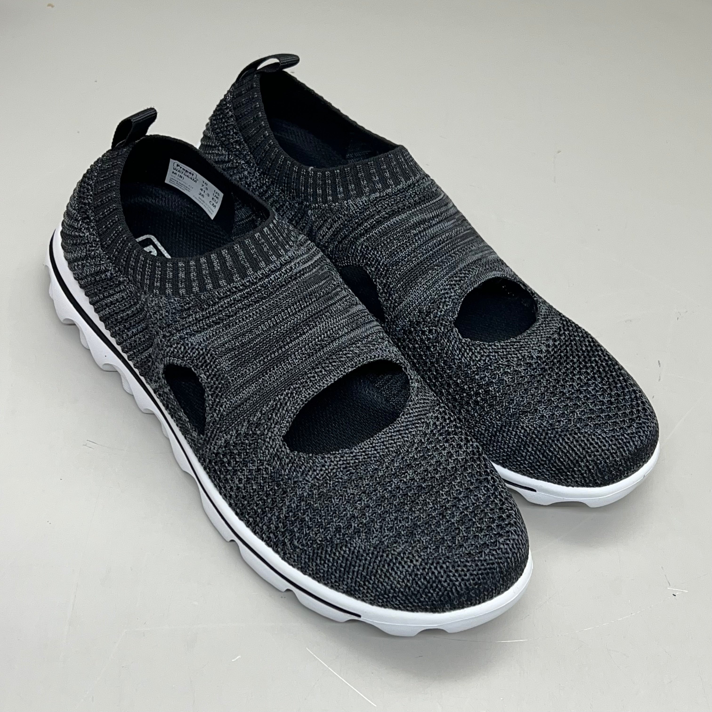 PROPET TravelActiv Avid Knit Shoe Women's Sz 9 Width M(B) Black WAT064M