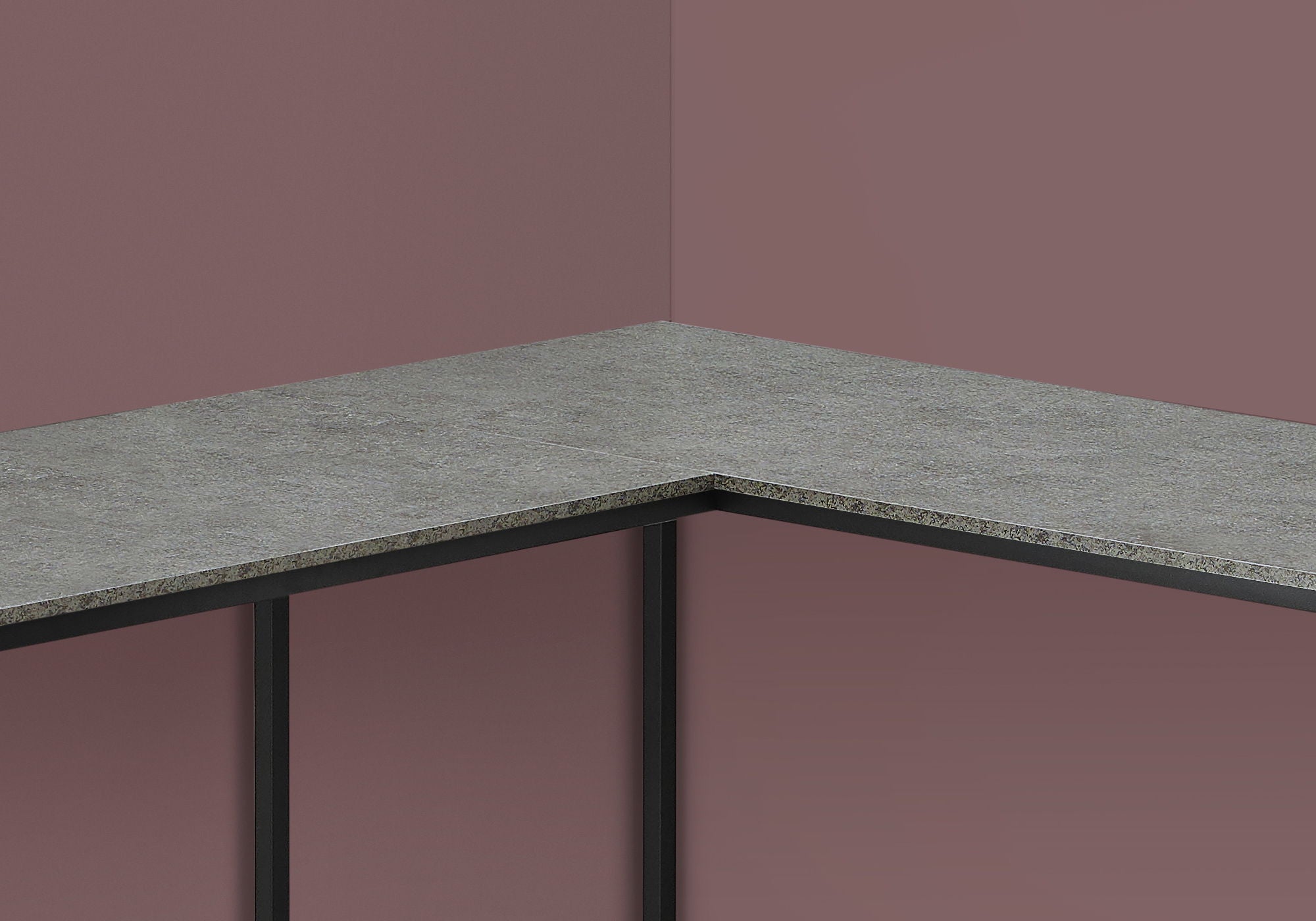 Contemporary L-Shaped Computer Desk for Home Office