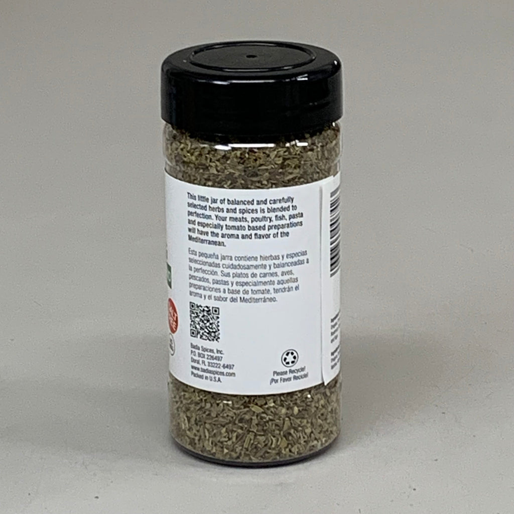BADIA (6 PACK) Gourmet Blend Italian Seasonings Mediterranean BB 09/29 1.25 Oz