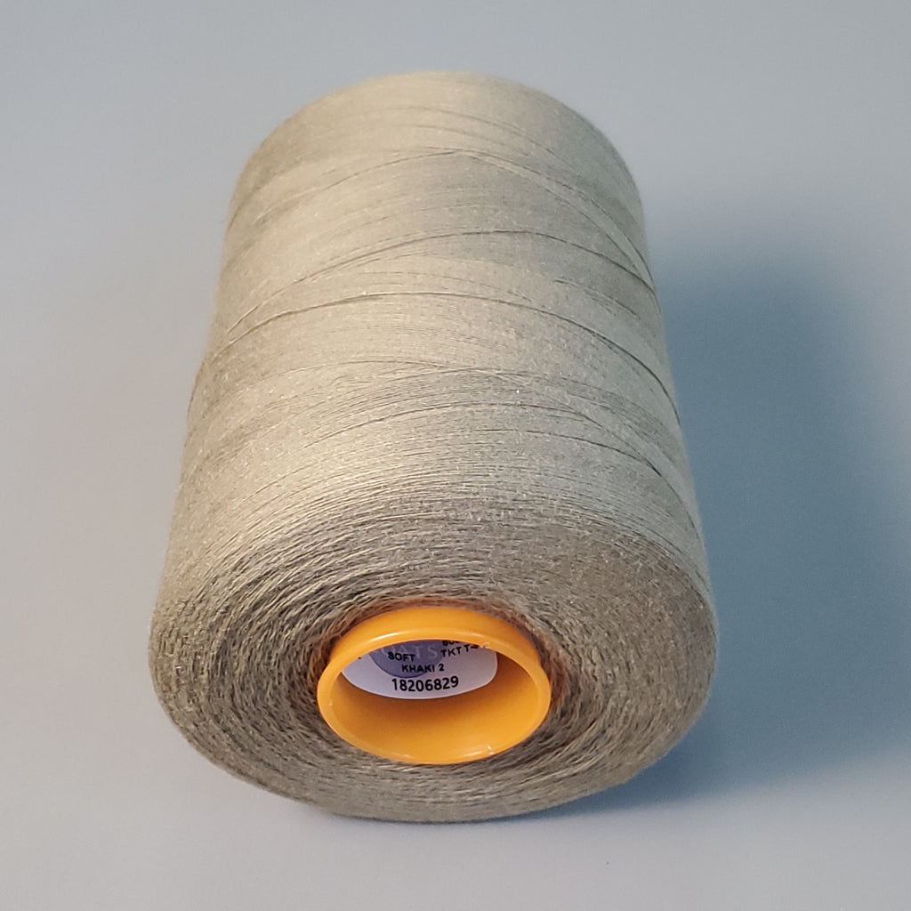 COATS Firefly HT Spun Meta-Armid Flame ResistatThread TEX 80 6000 YD Khaki 2 (New)