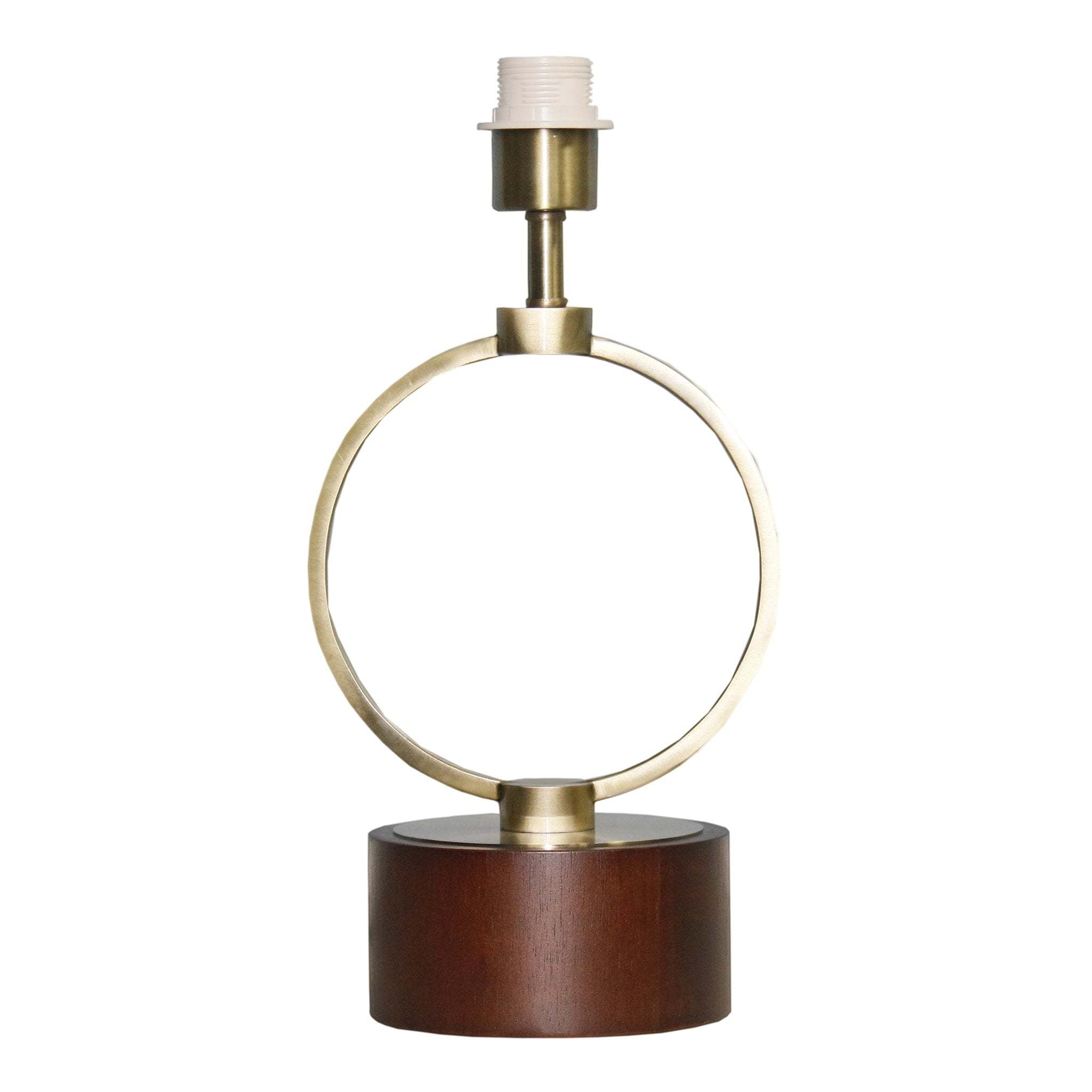 Nordic Home Creative Bedroom Table Lamp with Grid Metal Circular Design