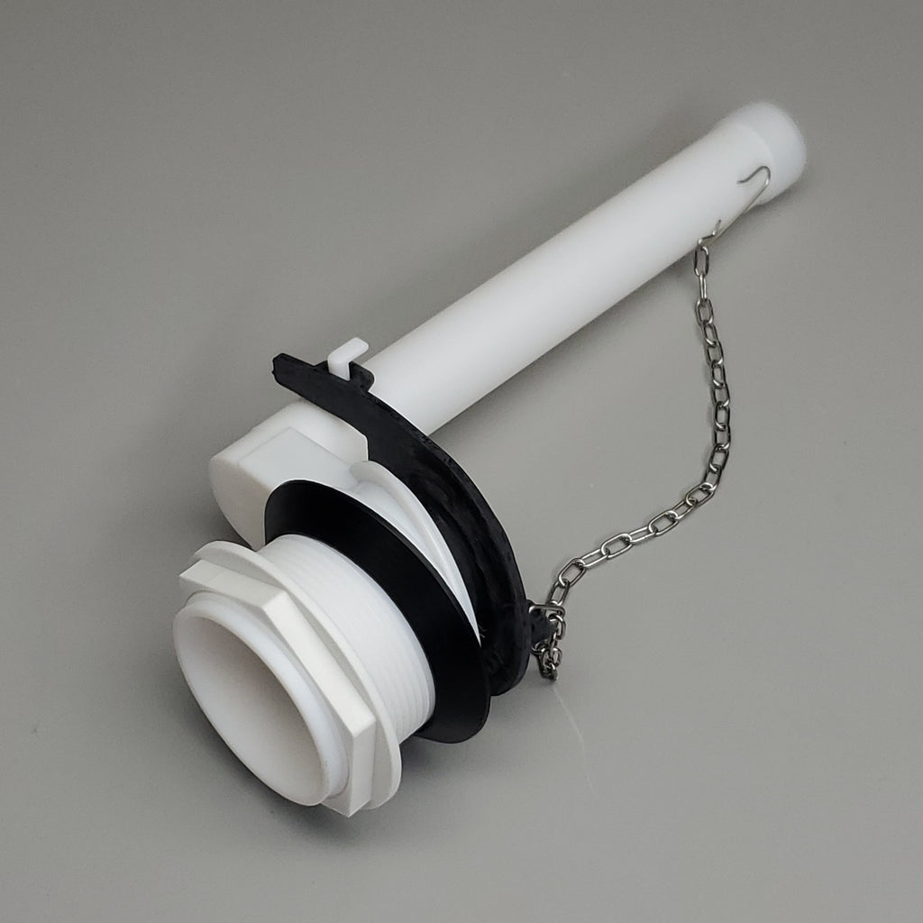 ACE Plumbing Toilet Tank Flush Valve White Plastic 4299723 (New)