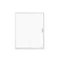 Pivot Shower Door With Handle, 1 / 4" Thick - Chrome