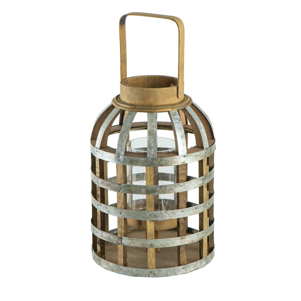 Decorative Lantern With Handle Wooden Lantern For Indoor Outdoor Home Garden Wedding