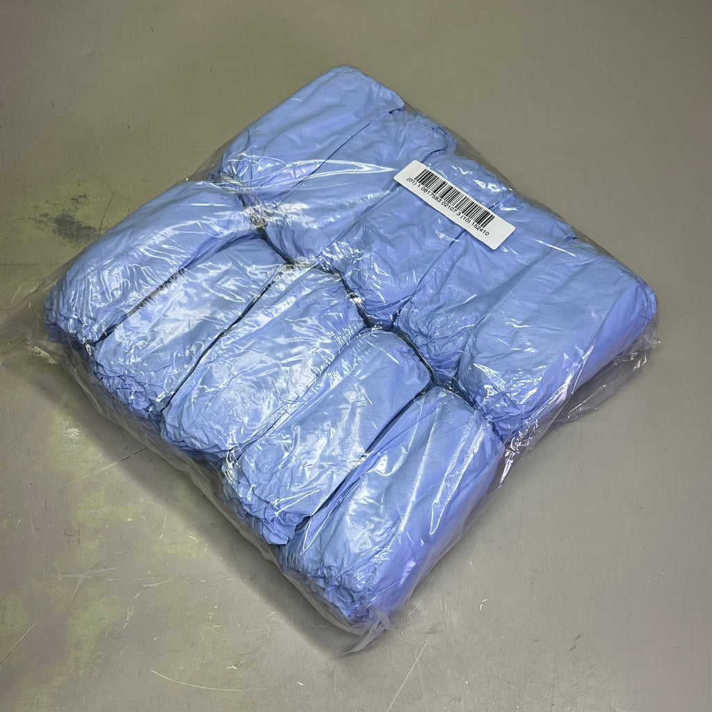 CRITICAL COVER (150 PAIRS) Sure Grip Shoe Covers Universal Size Blue SH-X1222-B