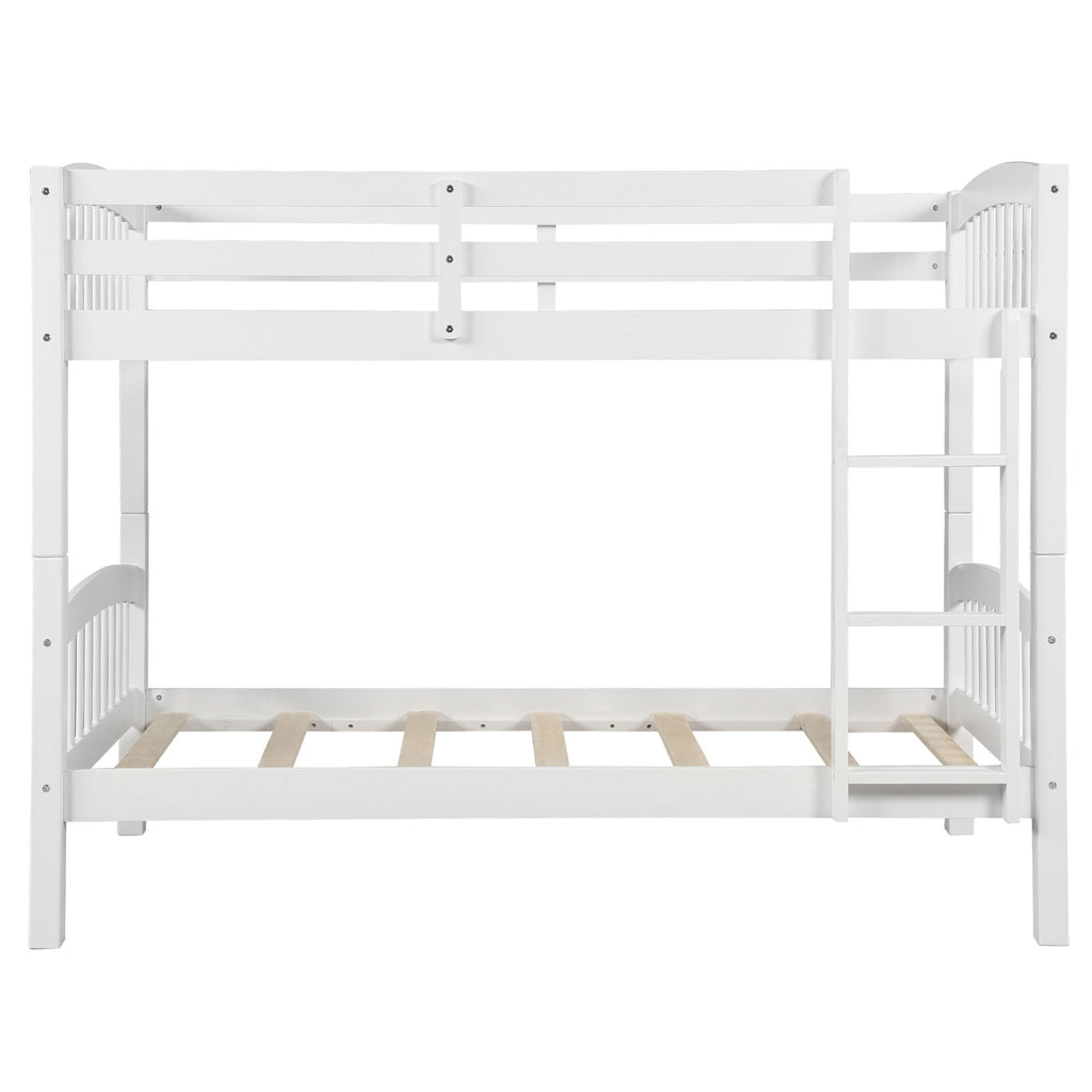 Solid Construction Bunk Bed With Ladder