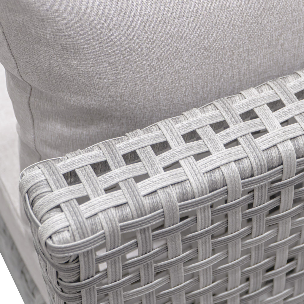 K&K 7-Piece Wicker Patio Furniture Set