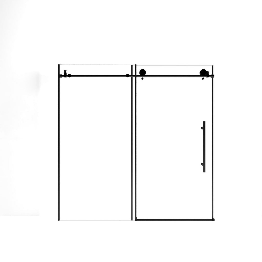 Frameless Shower Door With Handle