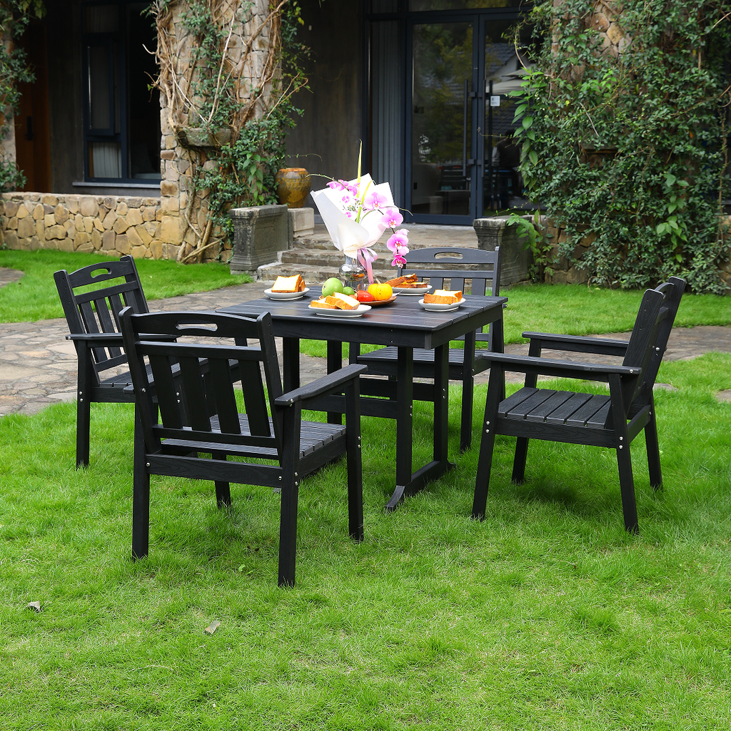 HDPE Outdoor Patio Dining Set